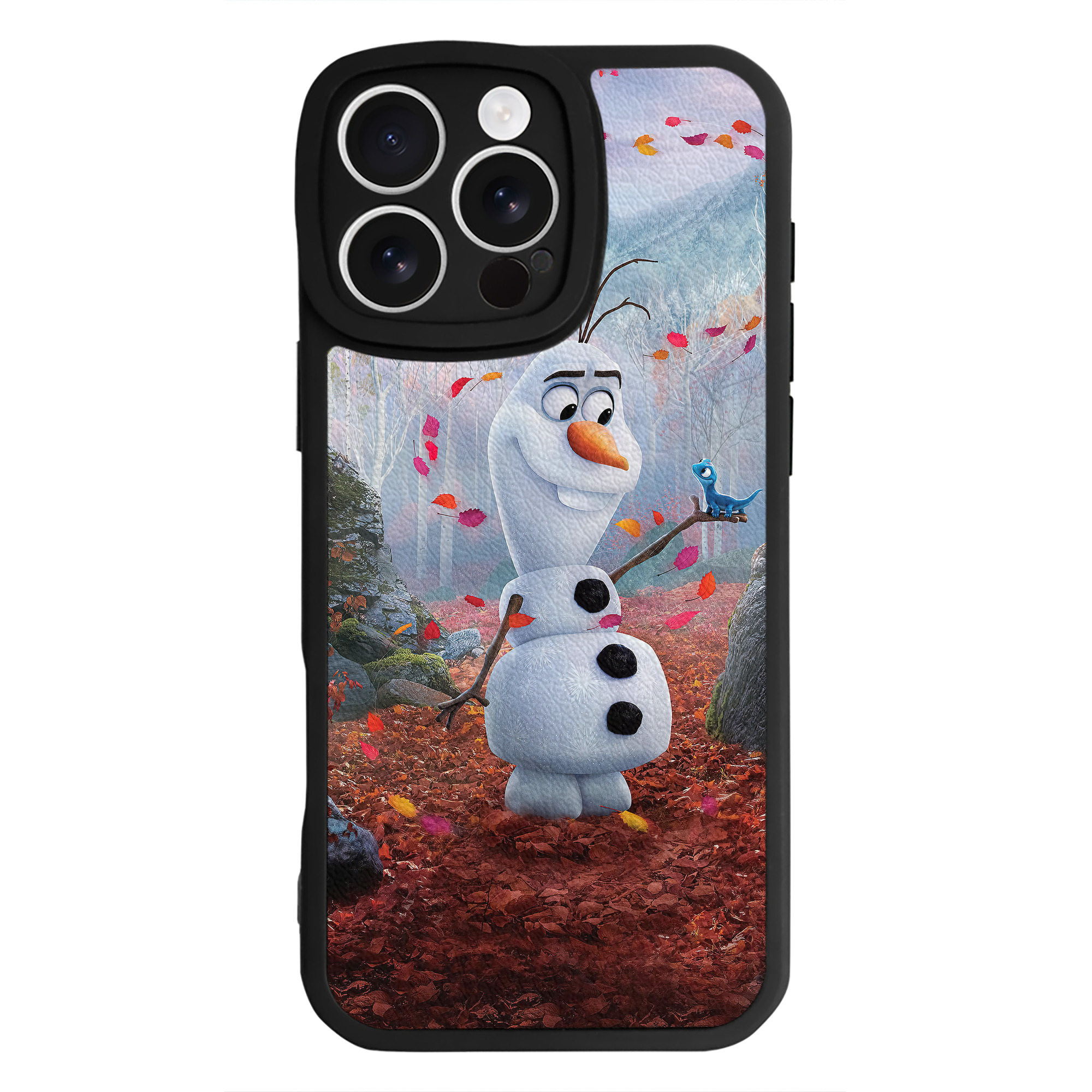 （画像用） アナと雪の女王 アンナ エルサ Frozen Anna Elsa 【iPhone 16シリーズ対応】シリコンスマホケース（レザー調） 材質：シリコン
